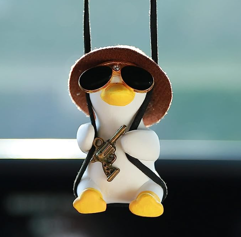 Swinging Duck | Rearview mirror